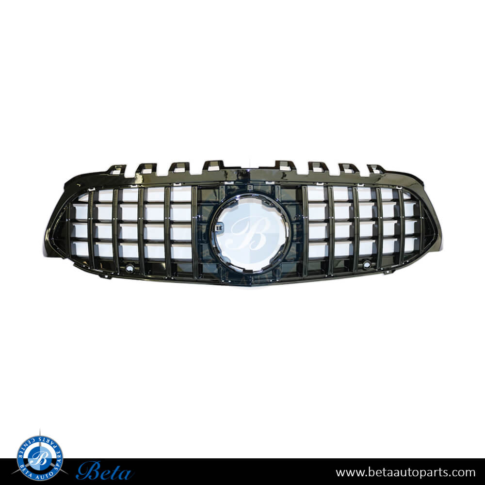 Grille GT Look without Camera Hole Black Color for Mercedes A-Class W177 2019-up models, Part Number 1778801A03 Grille GT Look without Camera Hole Black Color for Mercedes A-Class W177 2019-up models, Part Number 1778801A03